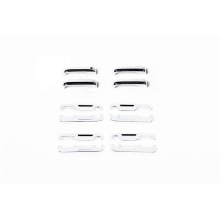Putco 15-C F150 4DR DELUXE CHROME DOOR HANDLE COVERS W/DRIVER KEYHOLE(COVERS 401063